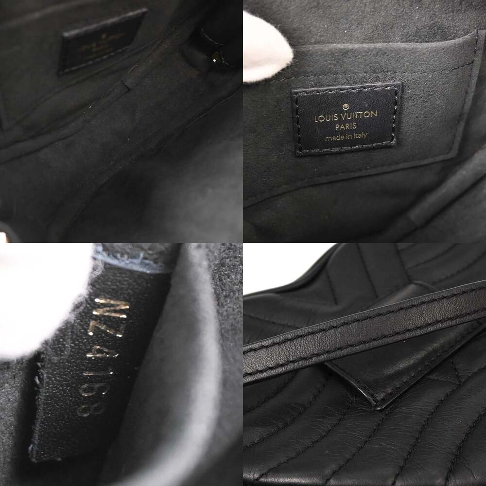 Louis Vuitton Quilted Leather New Wave Heart Crossbody Bag Black - Picture 3 of 4